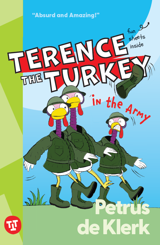 Terence the Turkey in the Army Book Cover Terence the Turkey in the Army Book Cover