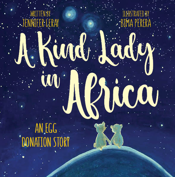 Jennifer LeRay self-published author A Kind Lady in Africa book cover