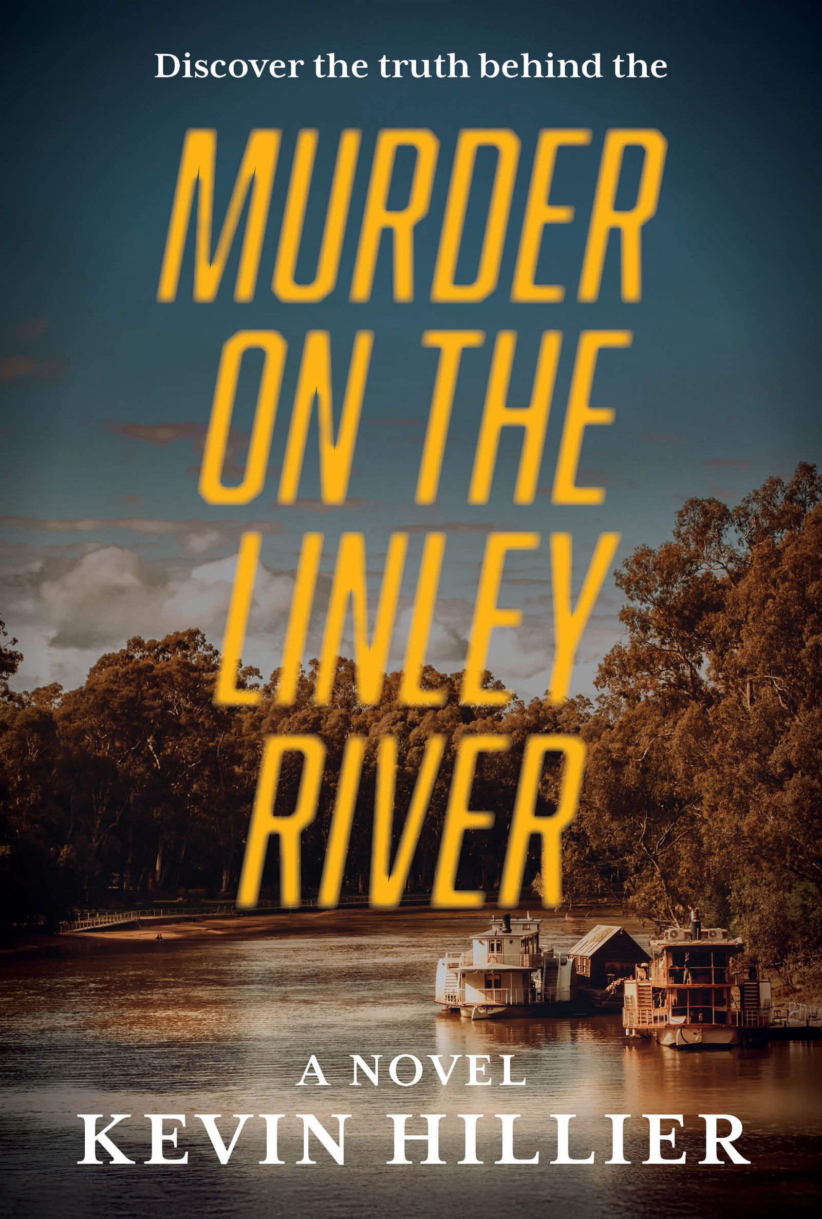 Kevin Hillier self-published author Murder at the Linley Cover Lighthouse book cover